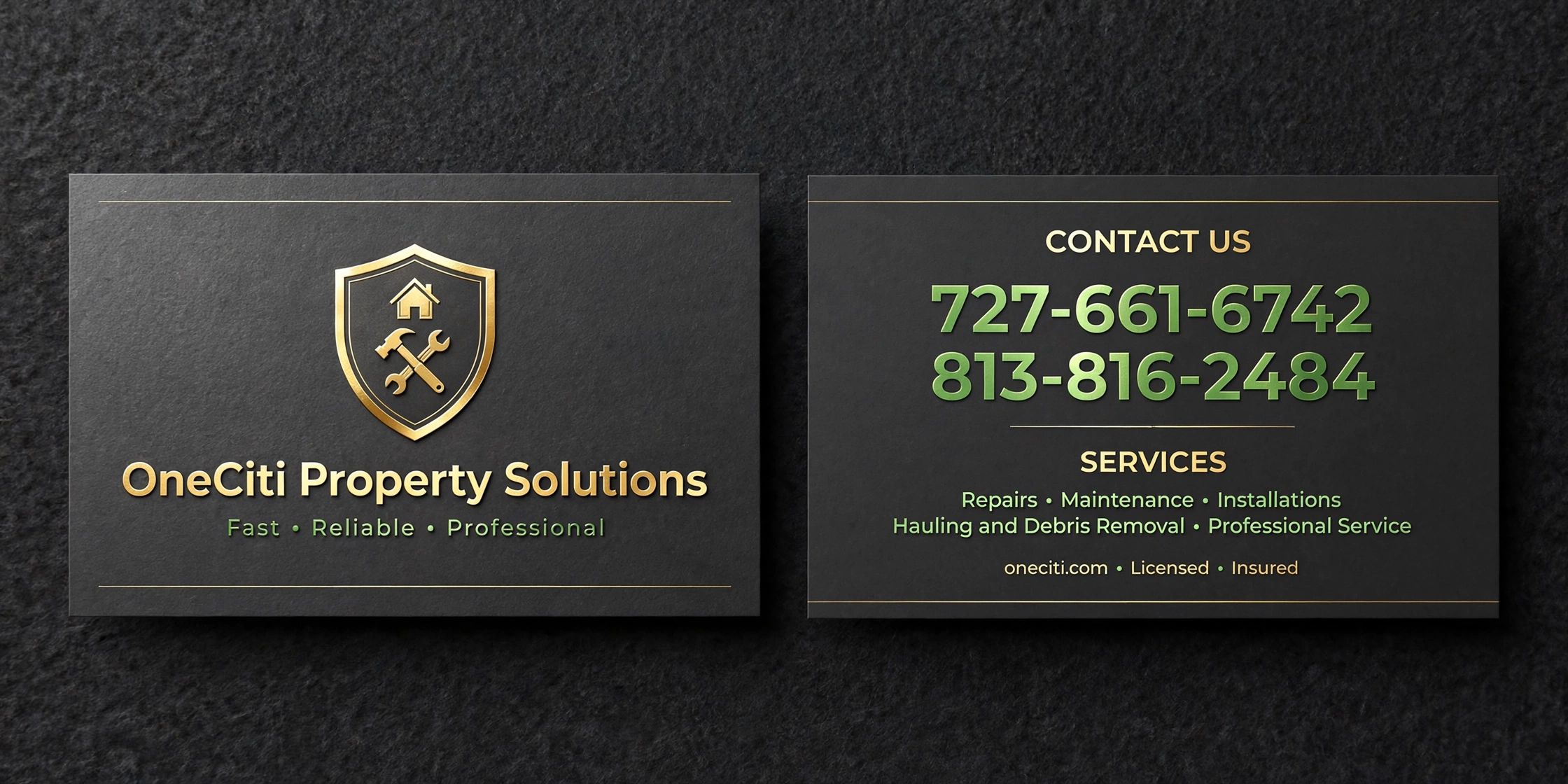OneCiti-Soutside truck and crew providing furniture, appliance, and yard debris removal in Saint Petersburg, FL